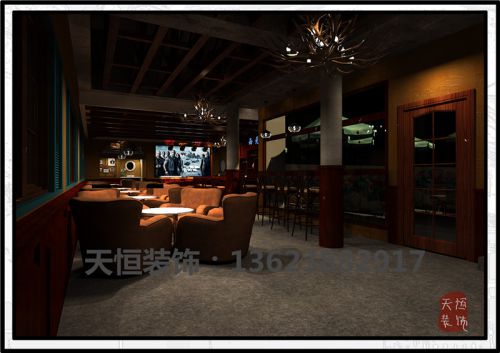 洛陽(yáng)市西苑公園西元酒吧開(kāi)工了，天恒裝飾設(shè)計(jì)施工中